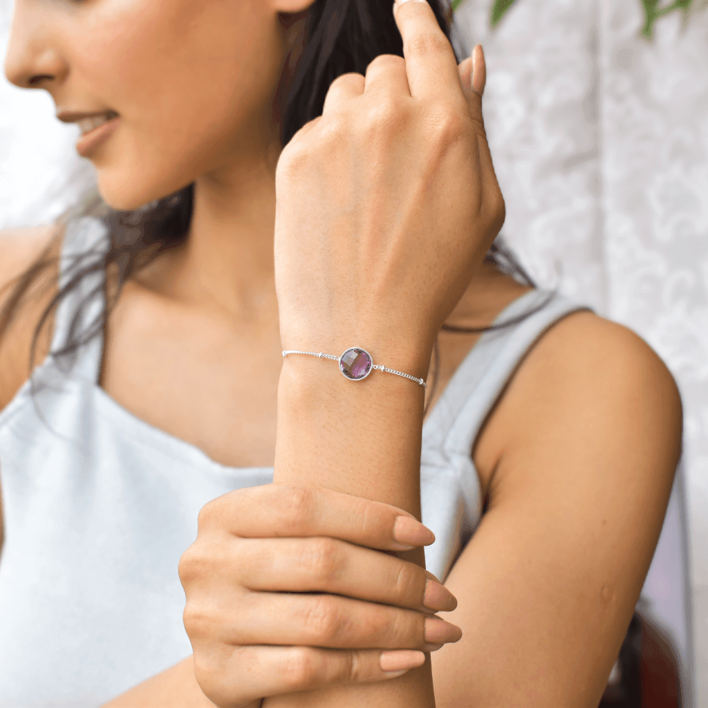 Amethyst Healing Crystal Bracelet for Ladies – EssentialJewelry4u